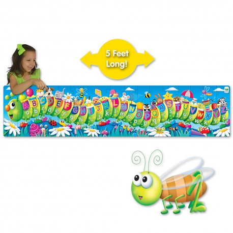 434536 Long & Tall Puzzles - Abc Caterpillar