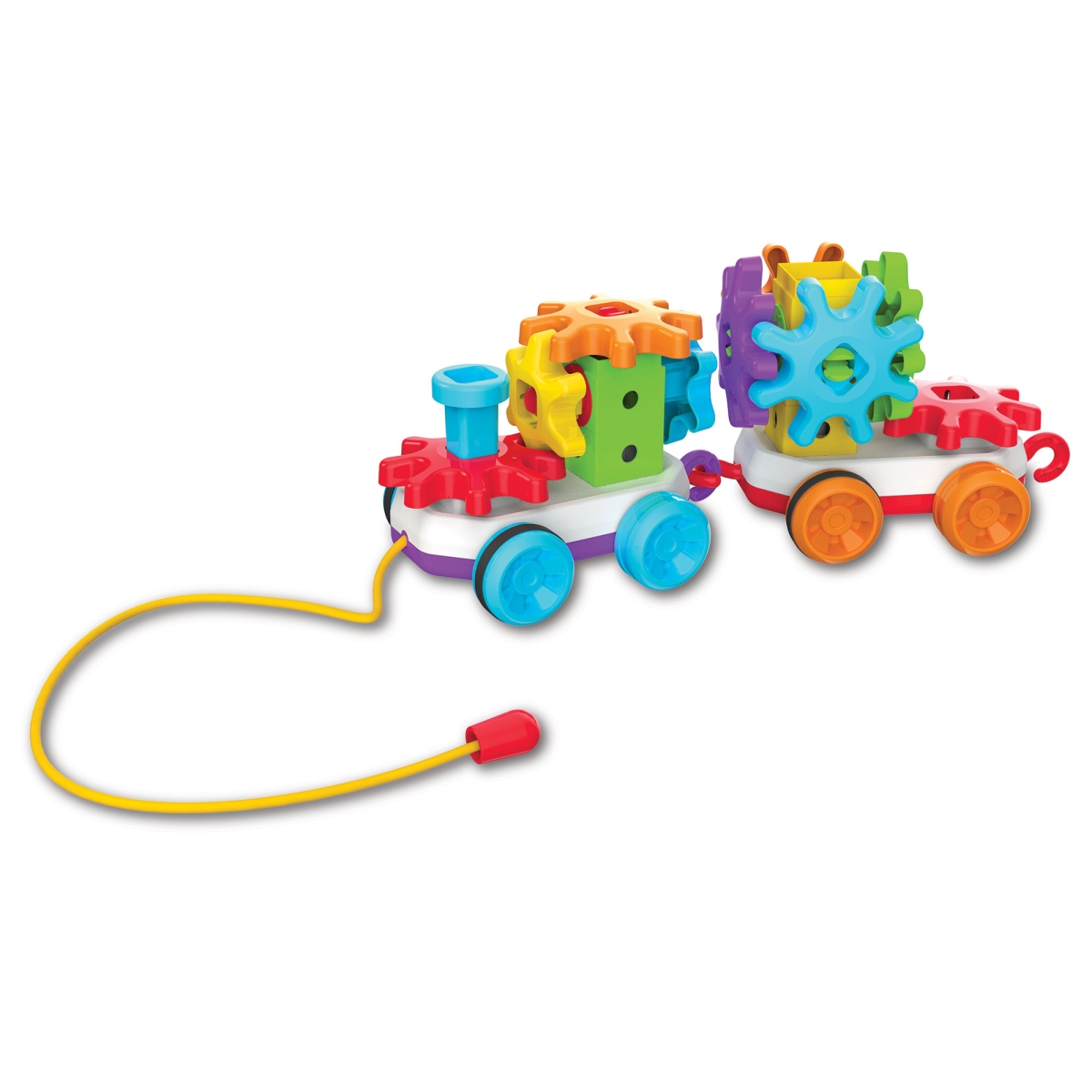 623862 Techno Kids Stack & Spin Pull Along Train