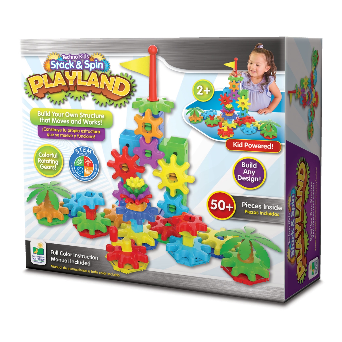 624005 Techno Kids Stack & Spin Playland