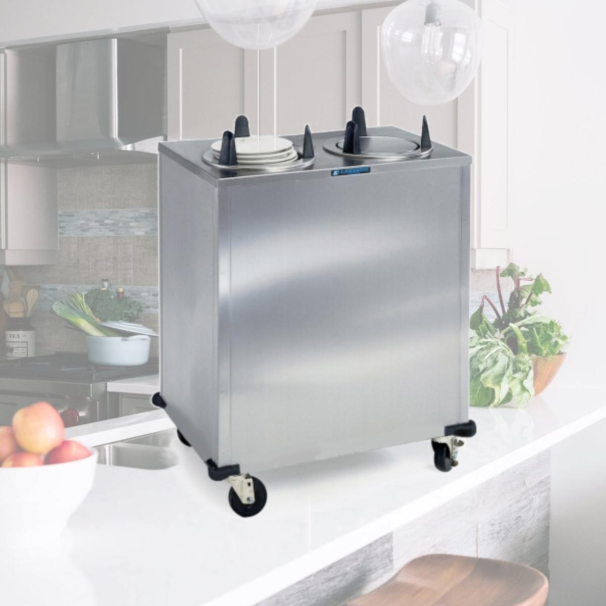 Picture of Lakeside 5209 Non-heated plate dispener to hold 8.25 to 9.13" plates