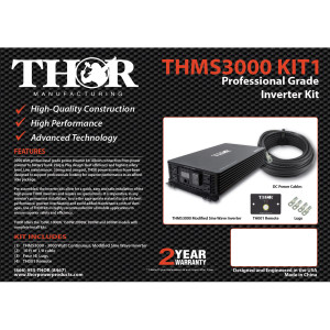 Thms2000 Kit1 10 Ft. Of 1-0 Cable & Lugs