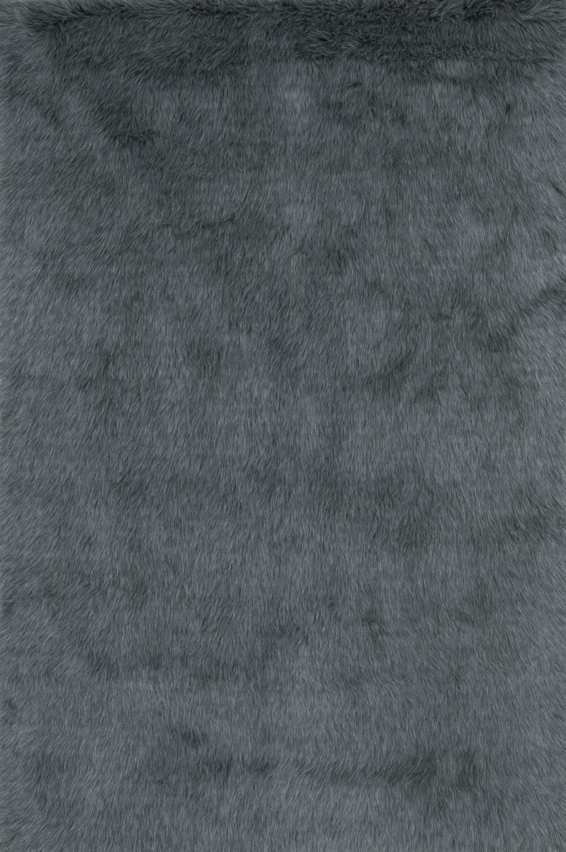 Dansda-09gt007696 7 Ft. To 6 In. X 9 Ft. To 6 In. Danso Shag Machine Made Shag Rug, Graphite