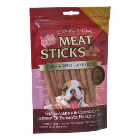 5551 5 Oz Meat Sticks Dog Treats - Beef & Sweet Potato