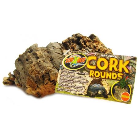 Zoo Med Zm21025 Natural Cork Bark Rounds - 15 Lbs