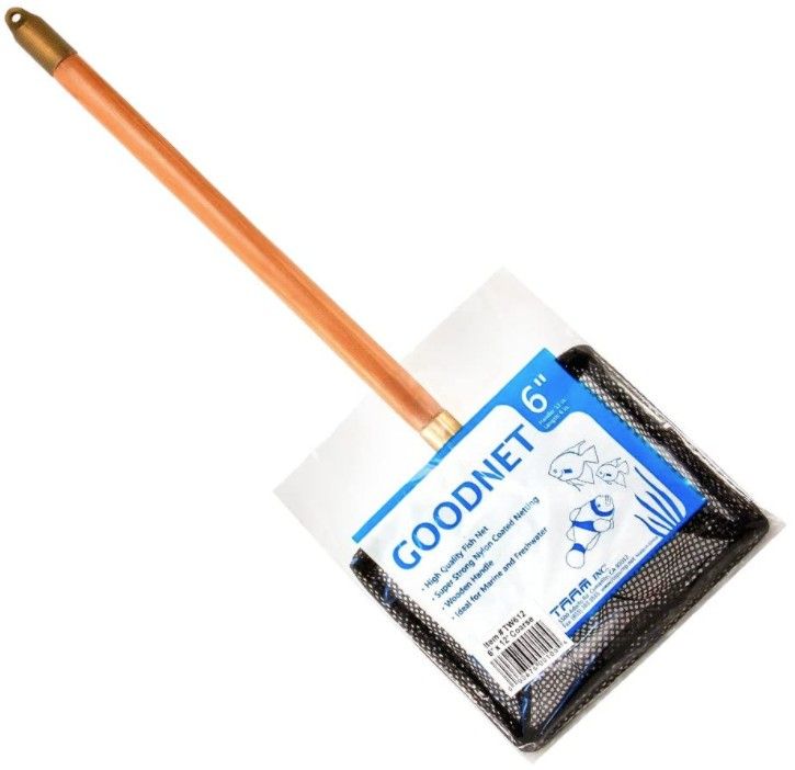 UPC 000676001004 product image for TA00100 6 in. Professional Wood Handle Coarse Aquarium Net | upcitemdb.com