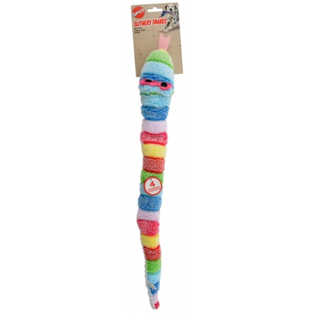 St54363 24 In. Slithery Snakes Dog Toy, Assorted