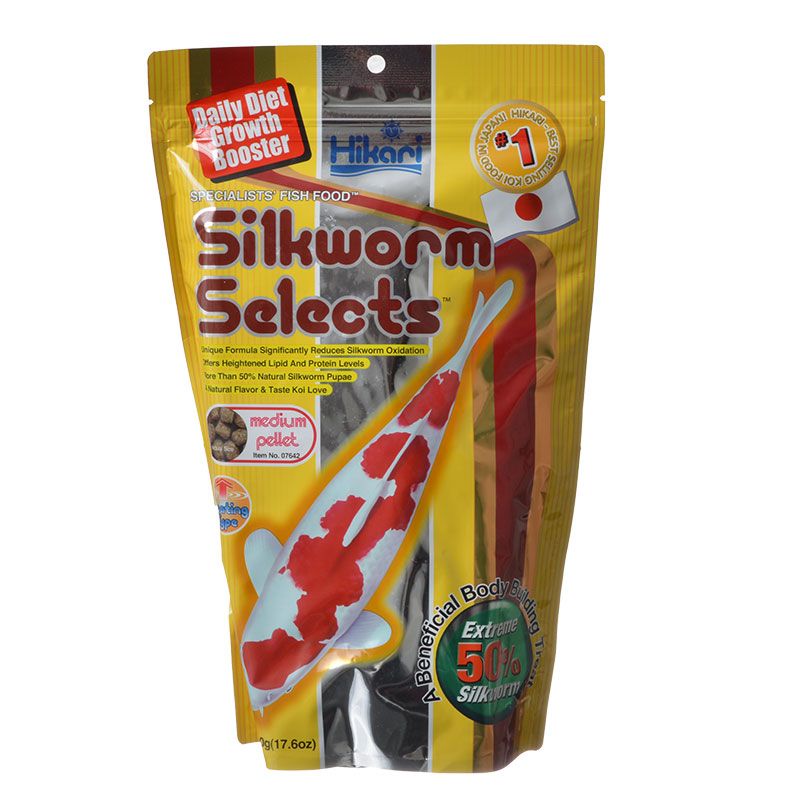 7642 17.6 Oz Silkworm Selects Koi Food