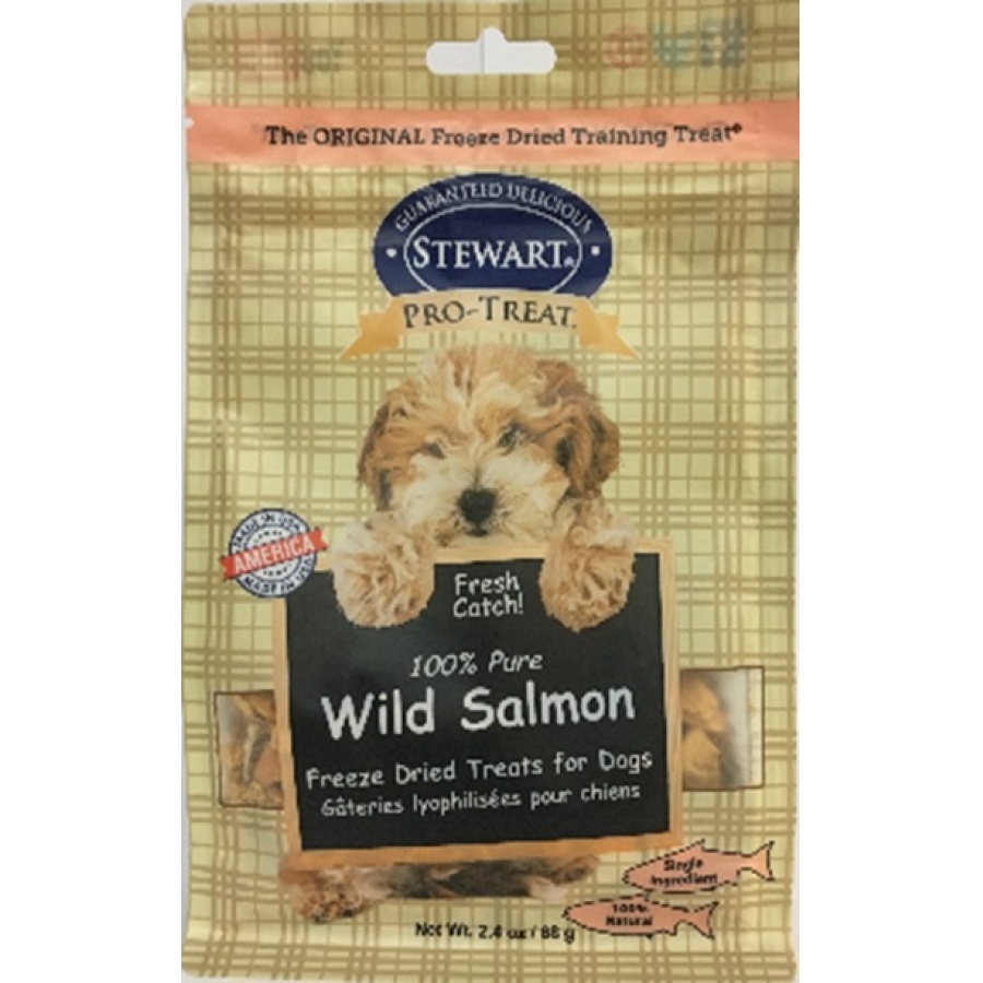 UPC 073101001009 product image for 401708 2.4 oz 100 Percent Pure Wild Salmon Freeze Dried Dog Treats | upcitemdb.com