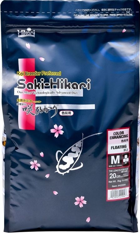 41810 Saki-color Enhancing Koi Food - Medium Pellets