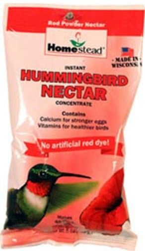 4383 8 Oz Hummingbird Natural Red Powder Nectar Concentrate