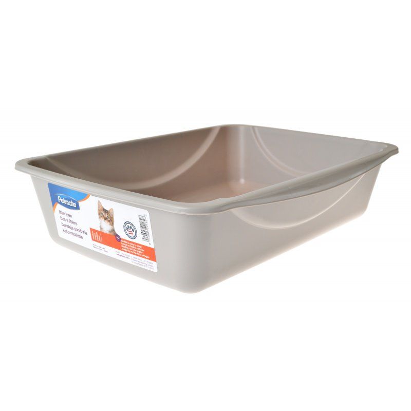 DK22182 16 x 12 x 4 in. Medium Grey Litter Pans