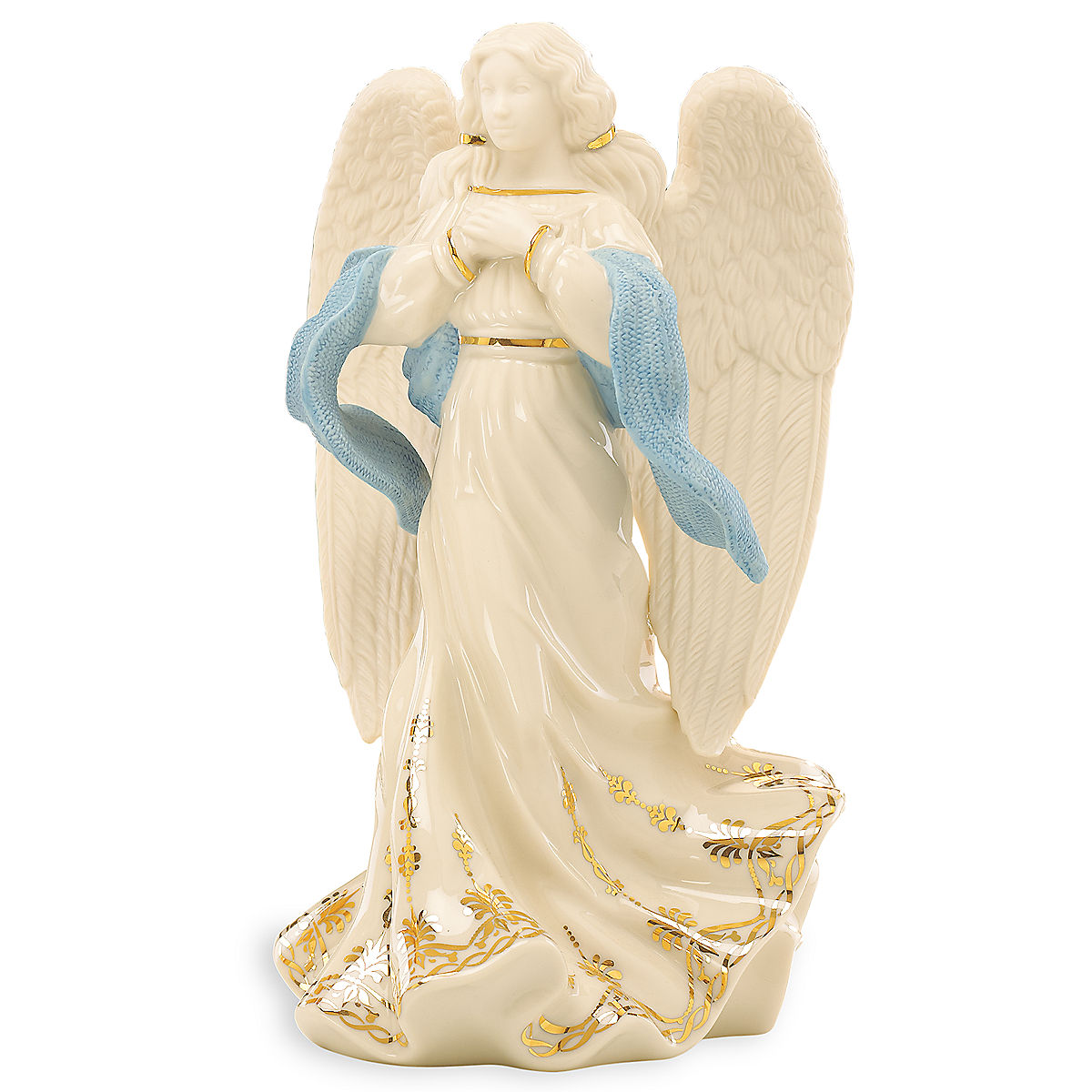 863066 First Blessing Nativity Angel Hope Figurines, 8.5