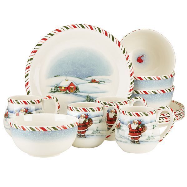 UPC 070357533643 product image for Gorham 858994 Kathy Ireland Once Upon A Xmas Dinnerware - 12 Piece | upcitemdb.com