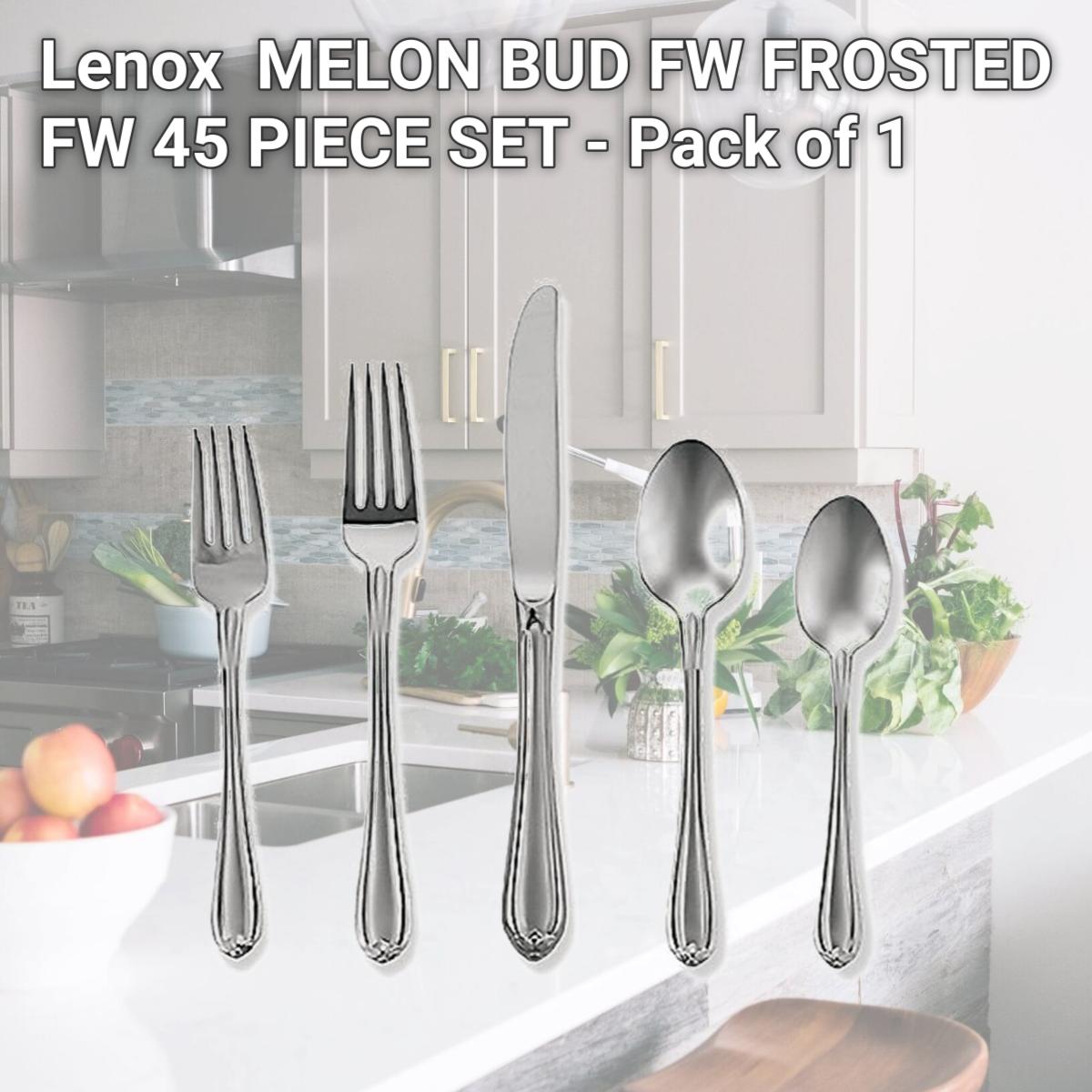 Picture of Lenox 846854 MELON BUD FW FROSTED FW 45 PIECE SET - Pack of 1