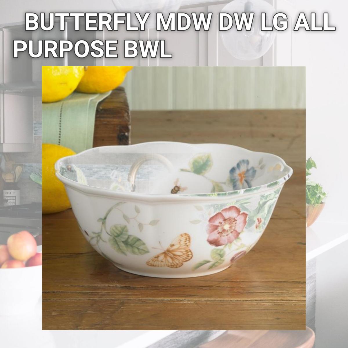 Picture of Lenox 788576 BUTTERFLY MDW DW LG ALL PURPOSE BWL 