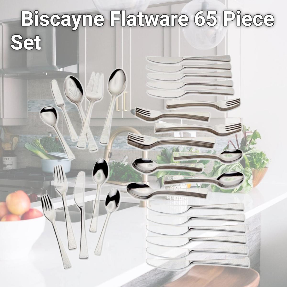 Picture of Gorham 818552 Biscayne Flatware 65 Piece Set