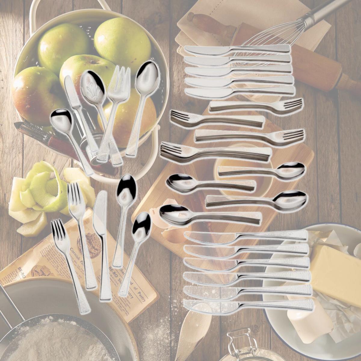 Picture of Gorham 818552 Biscayne Flatware 65 Piece Set