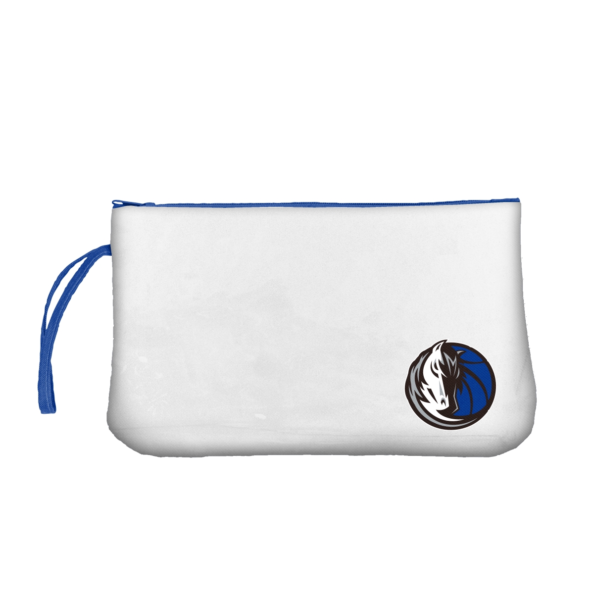 706-922 4.5 x 6.5 x 1 in. Dallas Mavericks Clear Wristlet