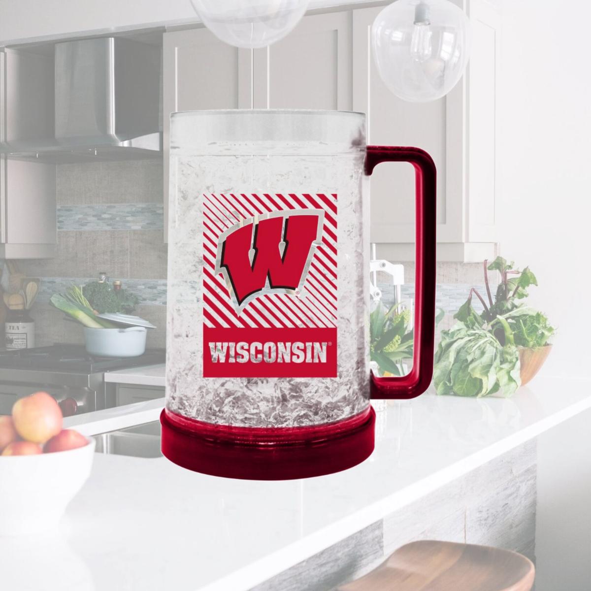 Picture of Logo Brands 244-P16FM Wisconsin Freezer Mug