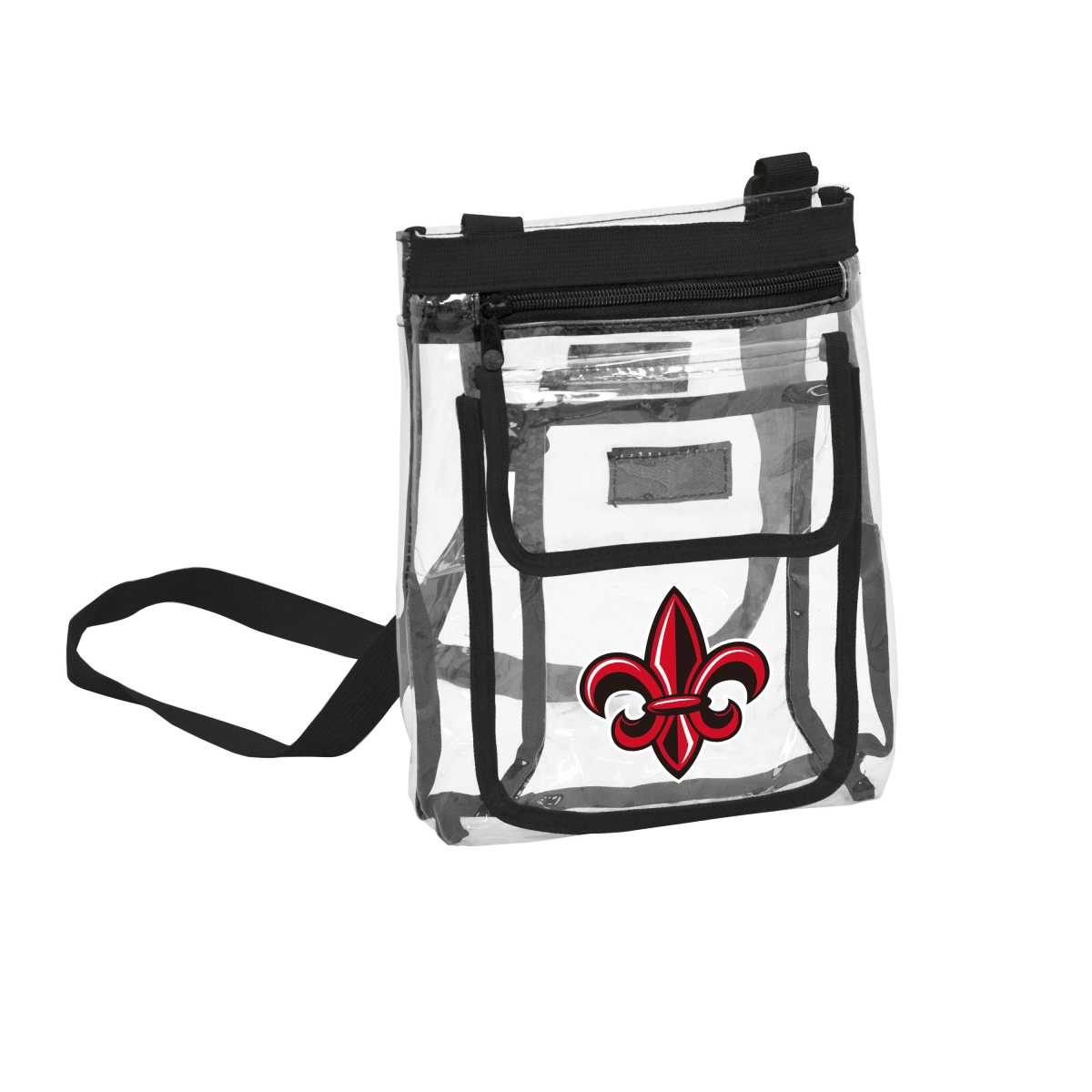 164-66P LA Lafayette Gameday Clear Crossbody