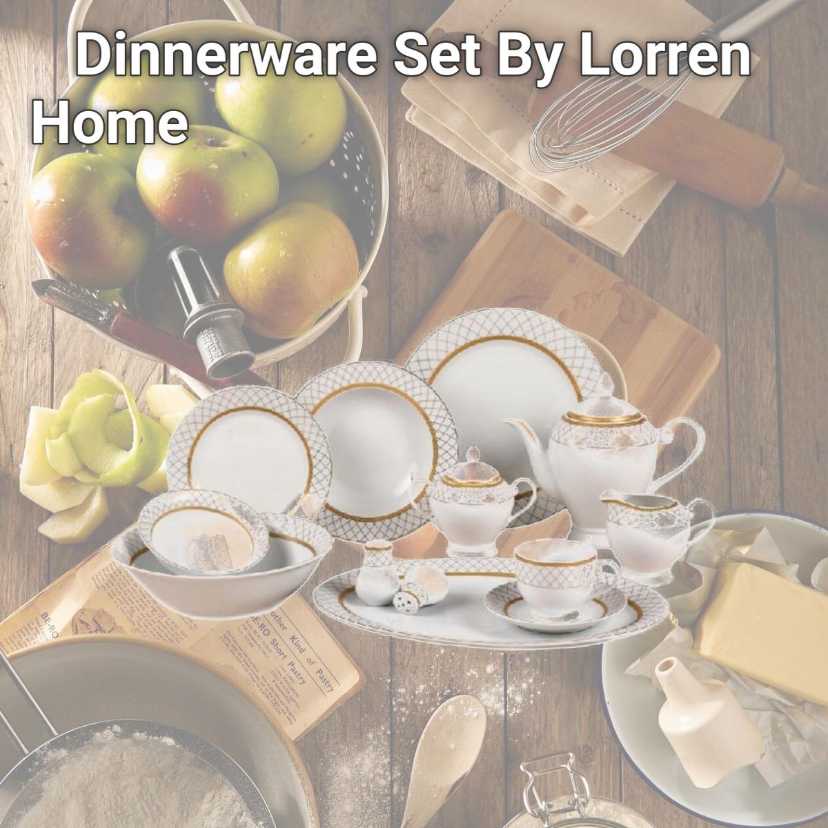 Picture of Lorenzo Import Beatrice-57 Beatrice-57 Dinnerware Set By Lorren Home