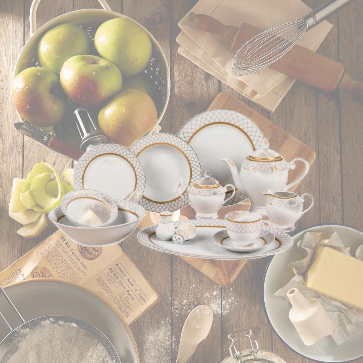 Picture of Lorenzo Import Beatrice-57 Beatrice-57 Dinnerware Set By Lorren Home