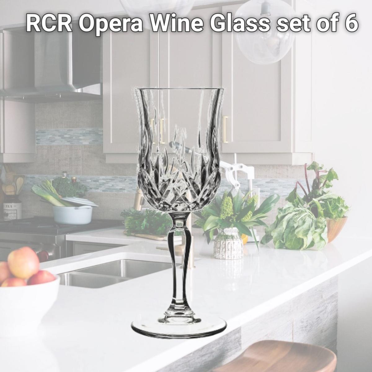 Picture of Lorenzo Imports 237970 RCR Opera Wine Glass set of 6