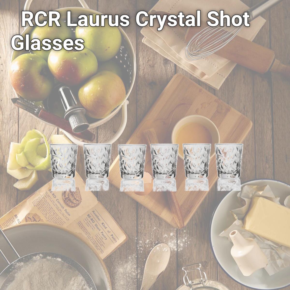 Picture of Lorenzo Imports 238140 RCR Laurus Crystal Shot Glasses
