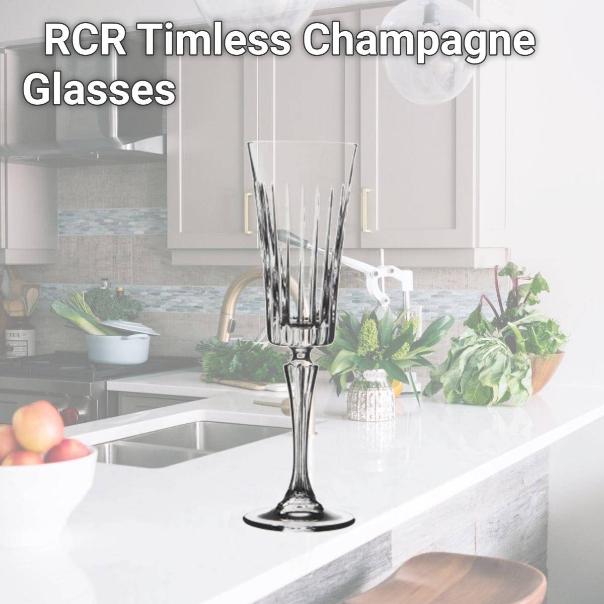 Picture of Lorenzo Imports 245670 RCR Timless Champagne Glasses