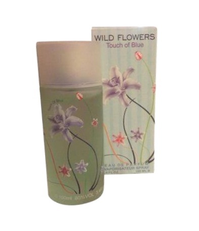 4618 3.4 Oz Wild Flower Touch Of Blue Eau De Parfum For Women