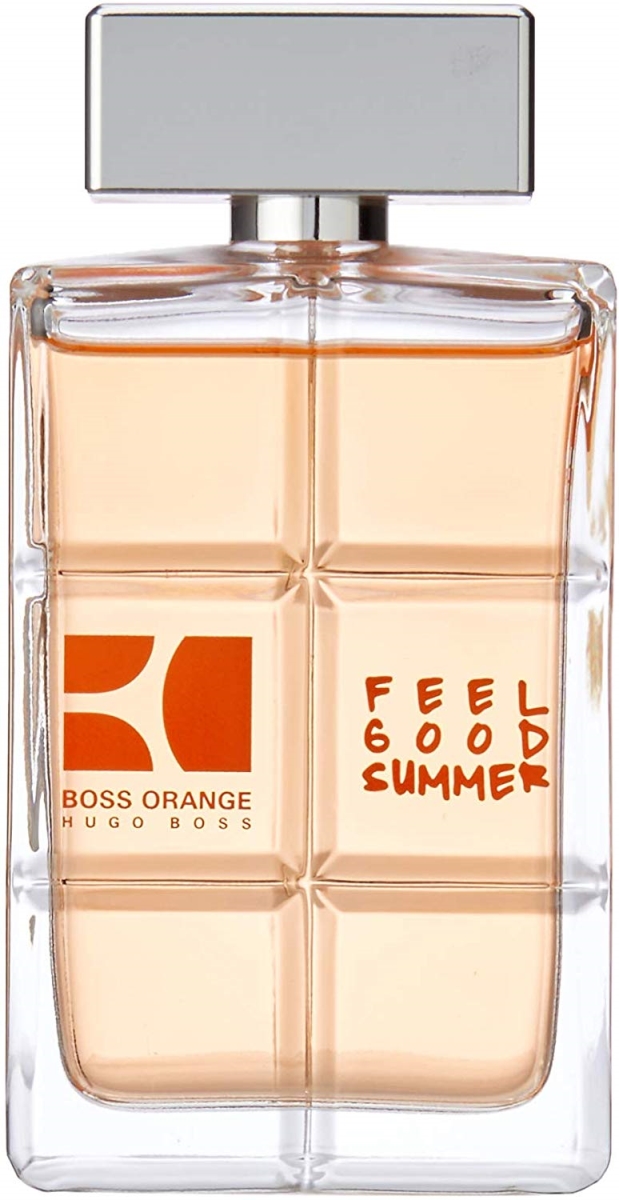 17826 3.3 Oz Orange Man Feel Good Summer By Hugu Boss Eau De Toilette Spray For Men