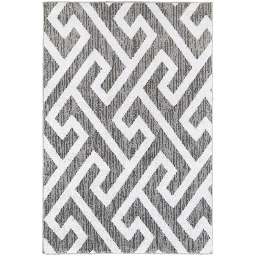 7 Ft. 9 In. X 9 Ft. 5 In. Grace Rectangle Area Rug, Gray