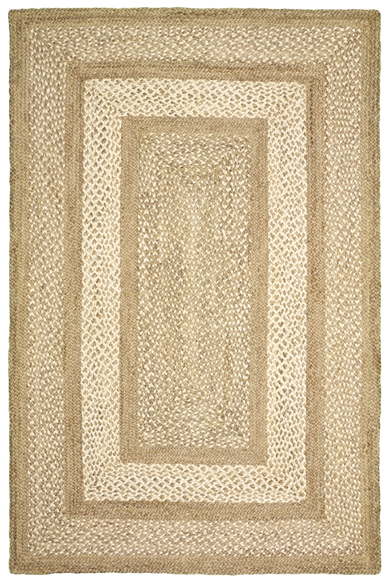 Class81207gry80a0 8 X 10 Ft. Classic Jute Rectangle Area Rug, Gray