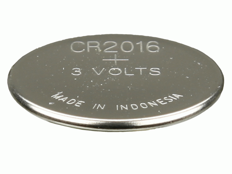 Metra CR2016 3V Lithium Battery - Pack of 5