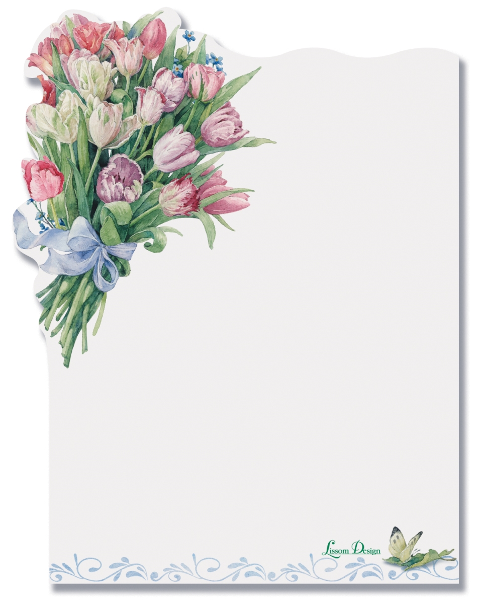 28074 Flower Sticky Notepad