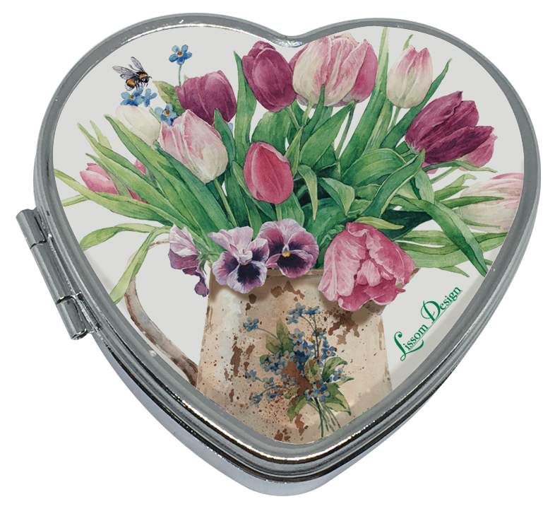 62074 Flower Pill Box