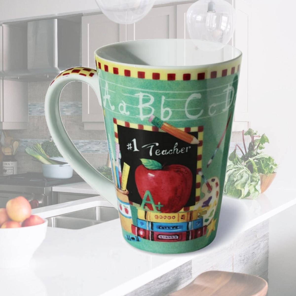 Picture of Lissom Design 35008 Mug  - #1 Teacher