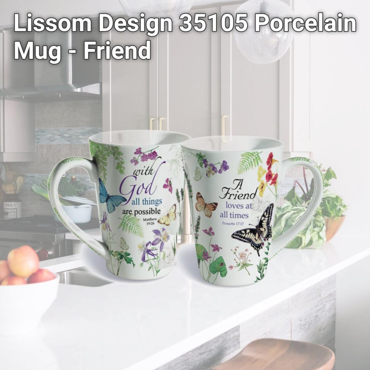 Picture of Lissom Design 35105 Porcelain Mug - Friend