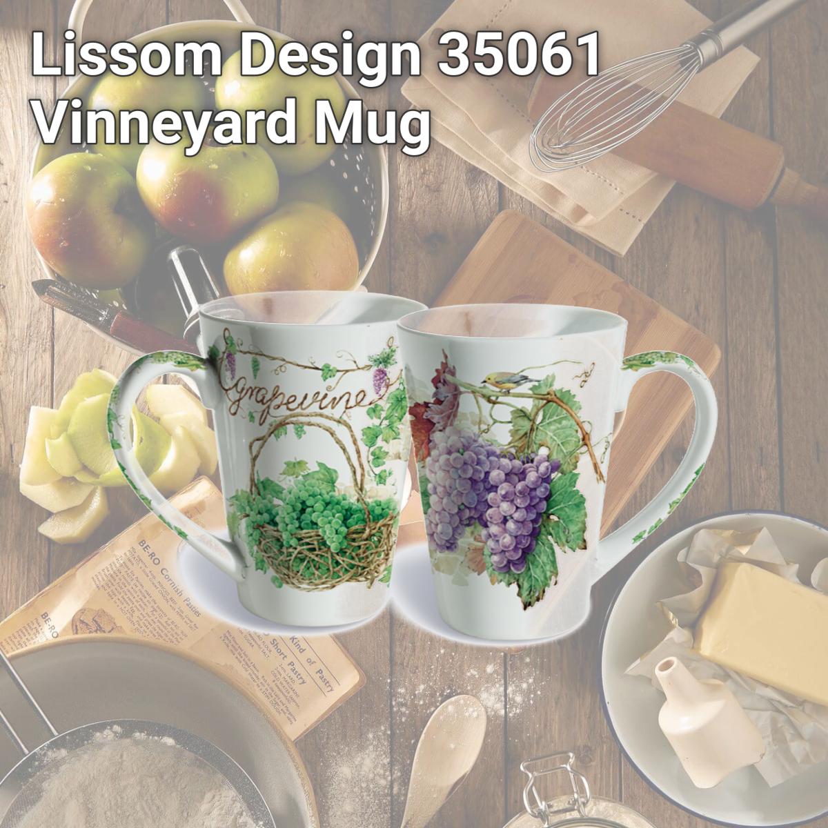 Picture of Lissom Design 35061 Vinneyard Mug