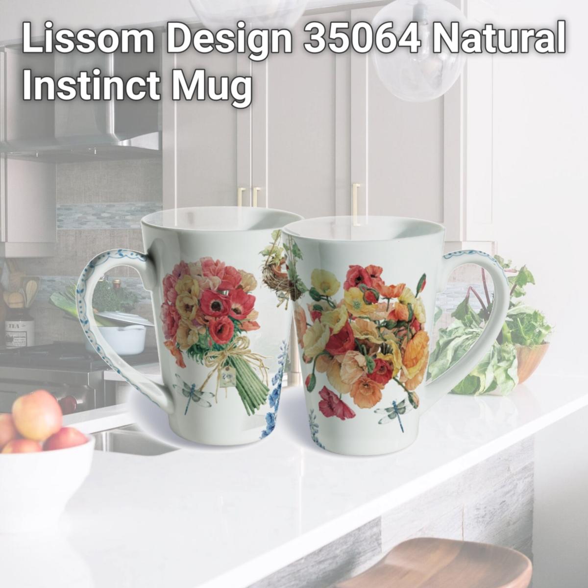 Picture of Lissom Design 35064 Natural Instinct Mug