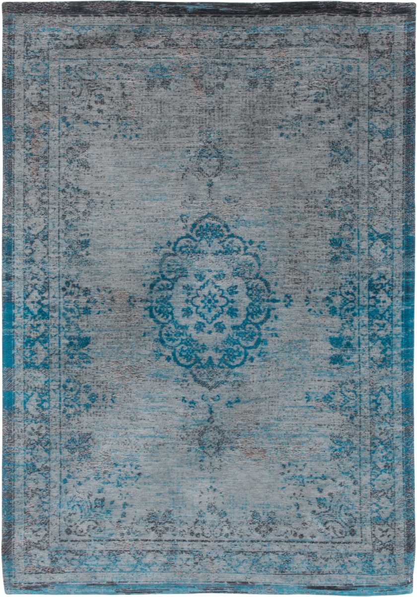 5420073305447 4 Ft. 7 In. X 6 Ft. 7 In. Fading World Medallion 8255 Grey Turquoise Area Rug