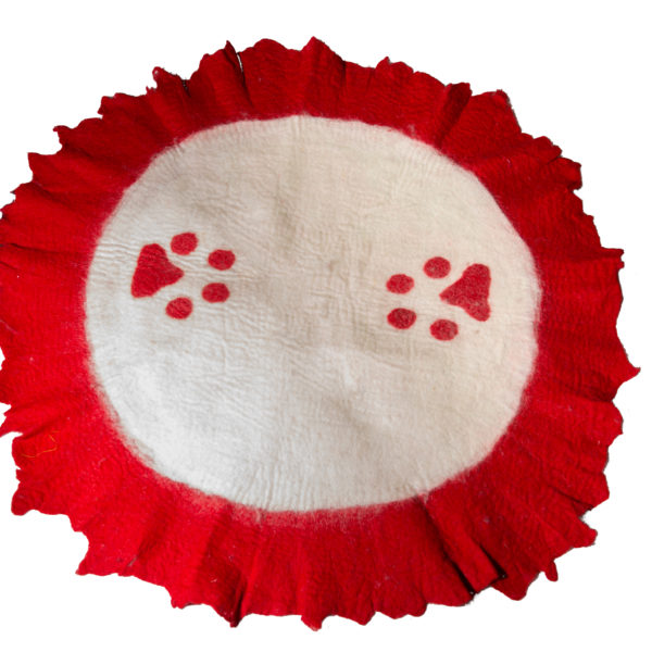 Lspr-01 Eco-friendly Pet Rug, Red
