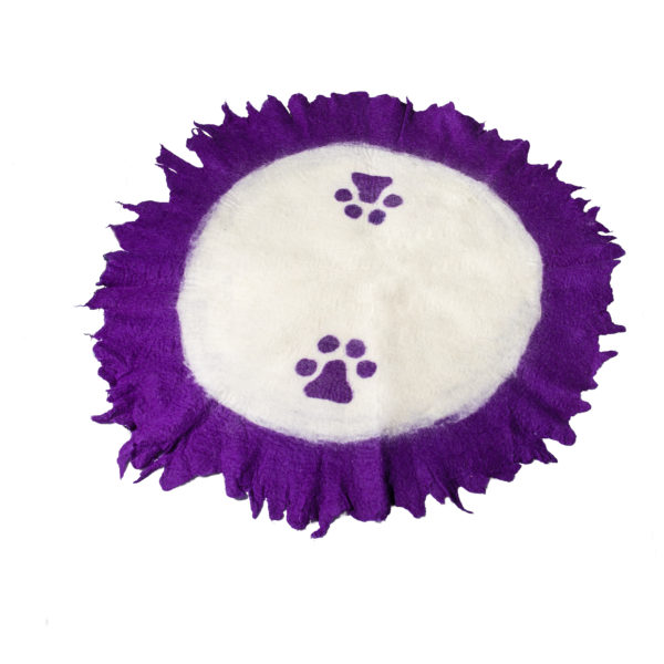 Lspr-04 Eco-friendly Pet Rug, Purple