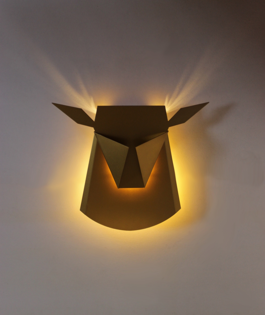 Eqllwdb1 9w Deer Light Led Wall Sconce Lamp