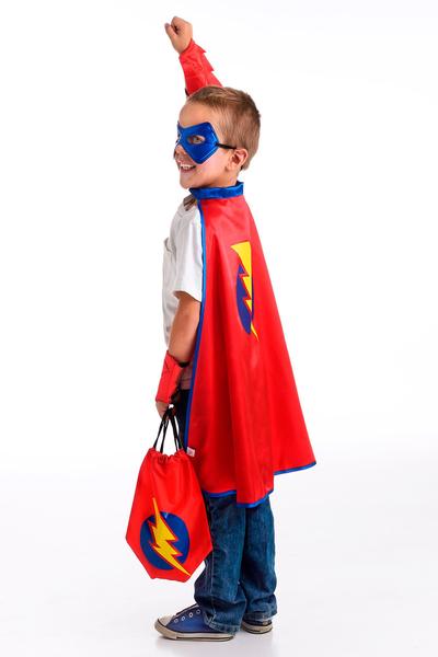 26017 Drawstring Backpack Boy Hero Gift Set