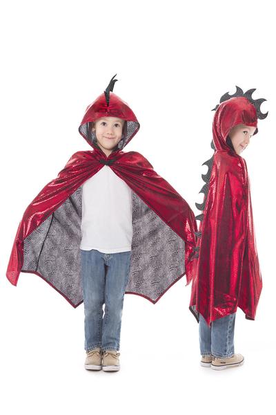 24033 Dragon Cloak, Red & Black