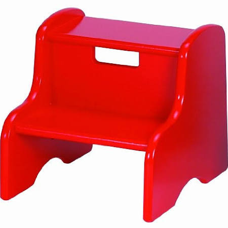 105mdfrd 11 X 12 X 13 In. Mdf Step Stool - Red