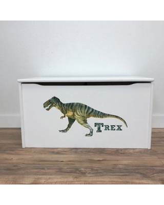 058rex T - Rex Toy Storage Box - White
