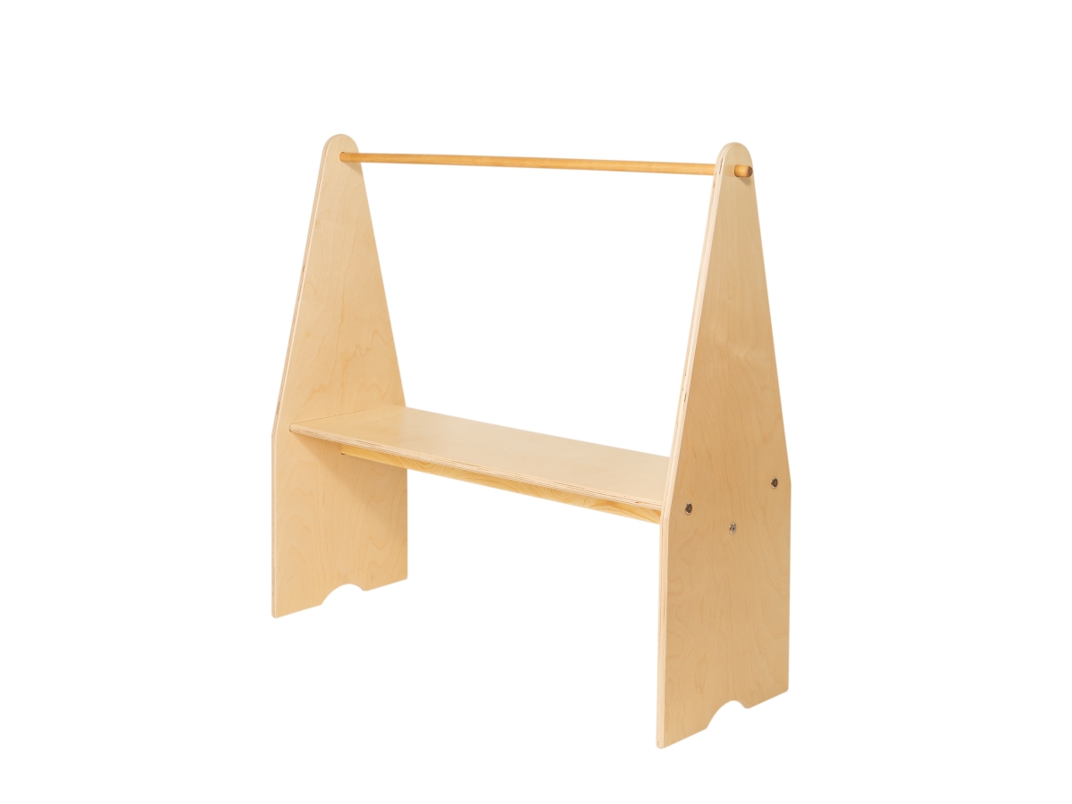 012bbna Baltic Birch Waldorf Play Stand - Natural - 37.25 X 13.5 X 35.75 In.