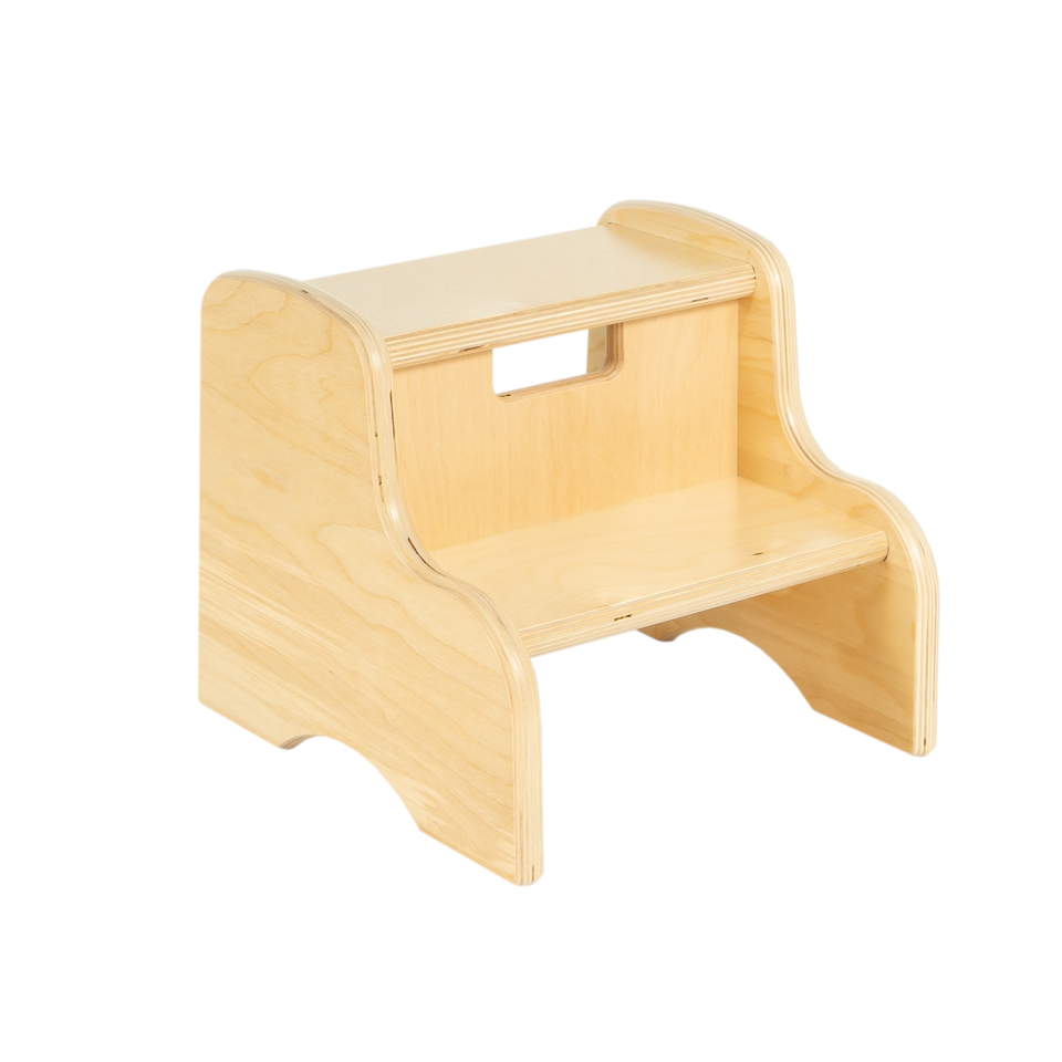 105bbna Baltic Birch Classic Step Stool - Natural - 12.5 X 11.75 X 10.87 In.